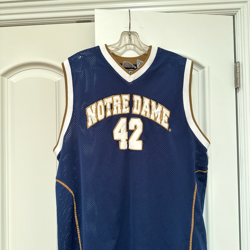 Notre Dame Blue Basketball Jersey